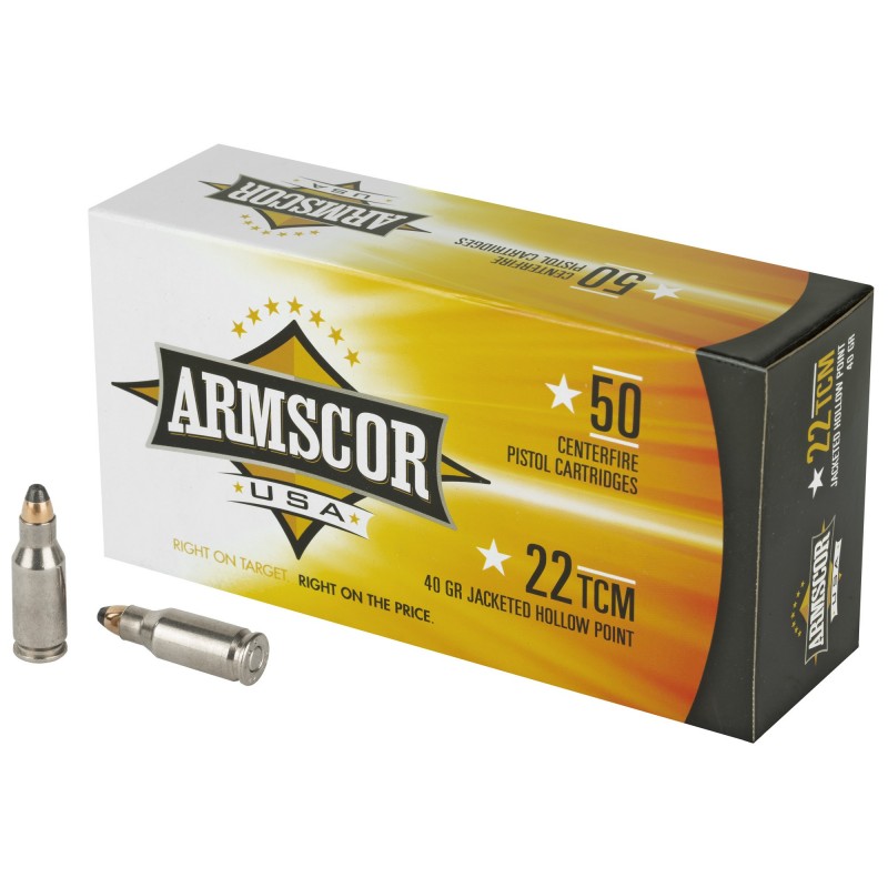 Armscor 22tcm 40gr Jhp 501000 0157