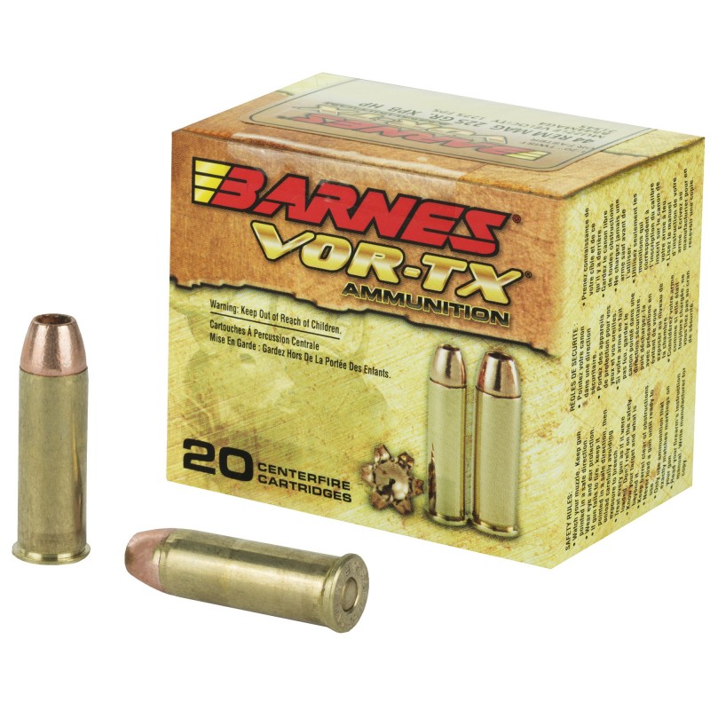 Barnes Vor Tx 44mag 225gr Xpb 20 200