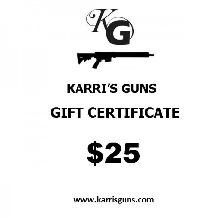 Gift Certificate - $25