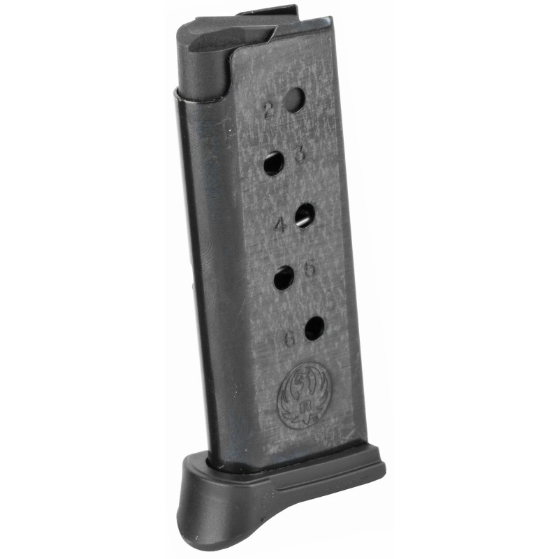 Mag Ruger Lcp 380acp 6rd Bl Wext 3620