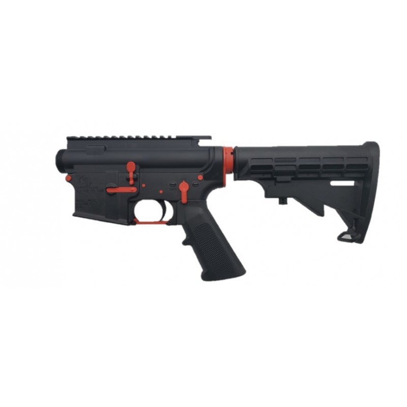 KG Accent AR15 Complete 6 Position Lower and Assembled Upper Cerakote