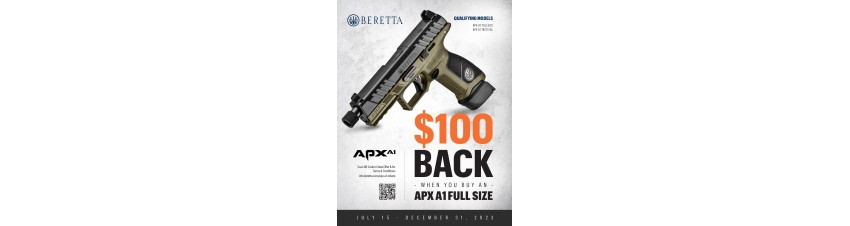 Beretta APX A1 Rebate Guns