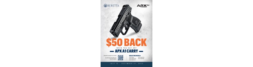 Beretta  APX A1 Carry Rebate Guns