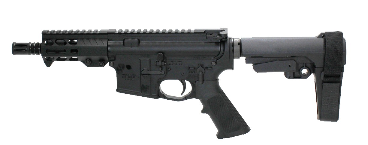 Konza Guns Micro Stinger 5.56 5" Pistol W SB3 Brace - Image 3