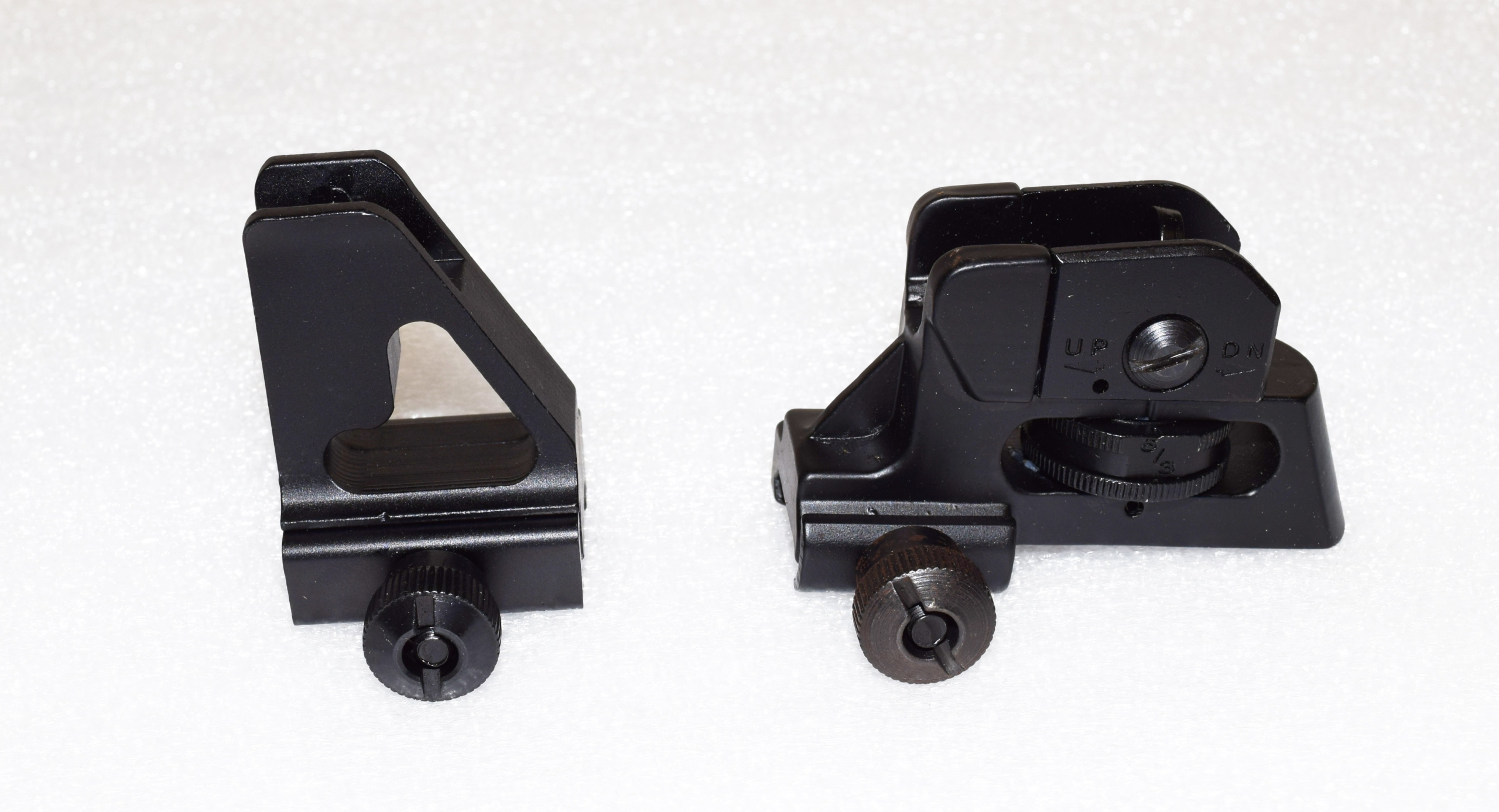 Add Front and Rear Sight Set Low