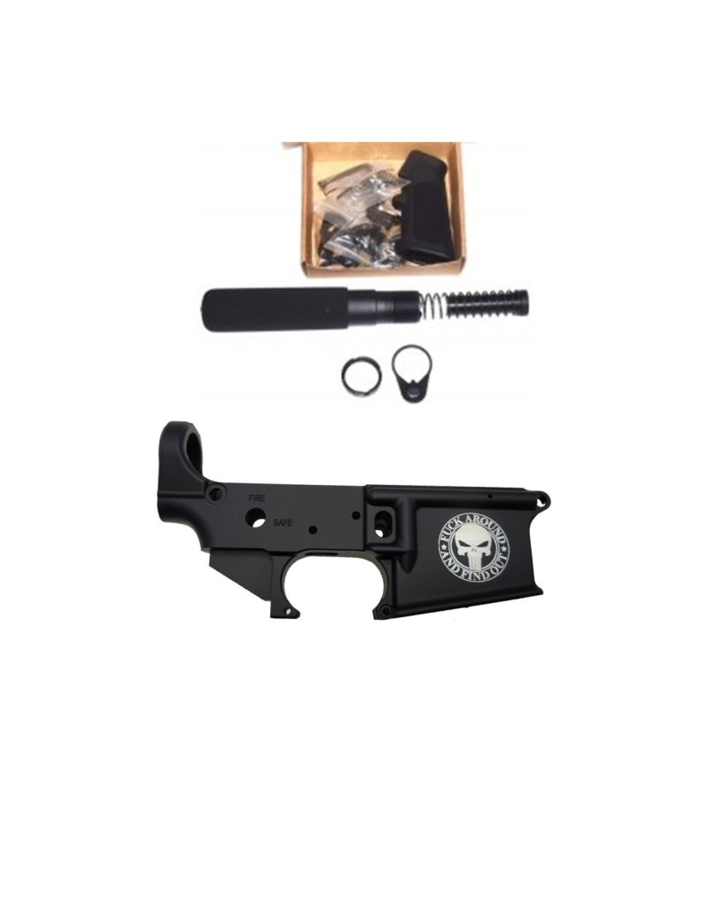 Konza Guns AR15 Pistol Unassembled Lower FAFO