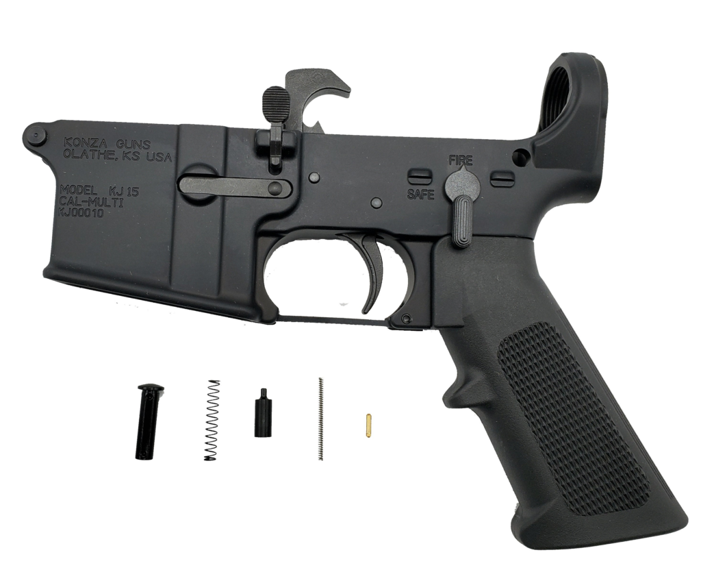 Konza Guns AR15 Assembled Lower