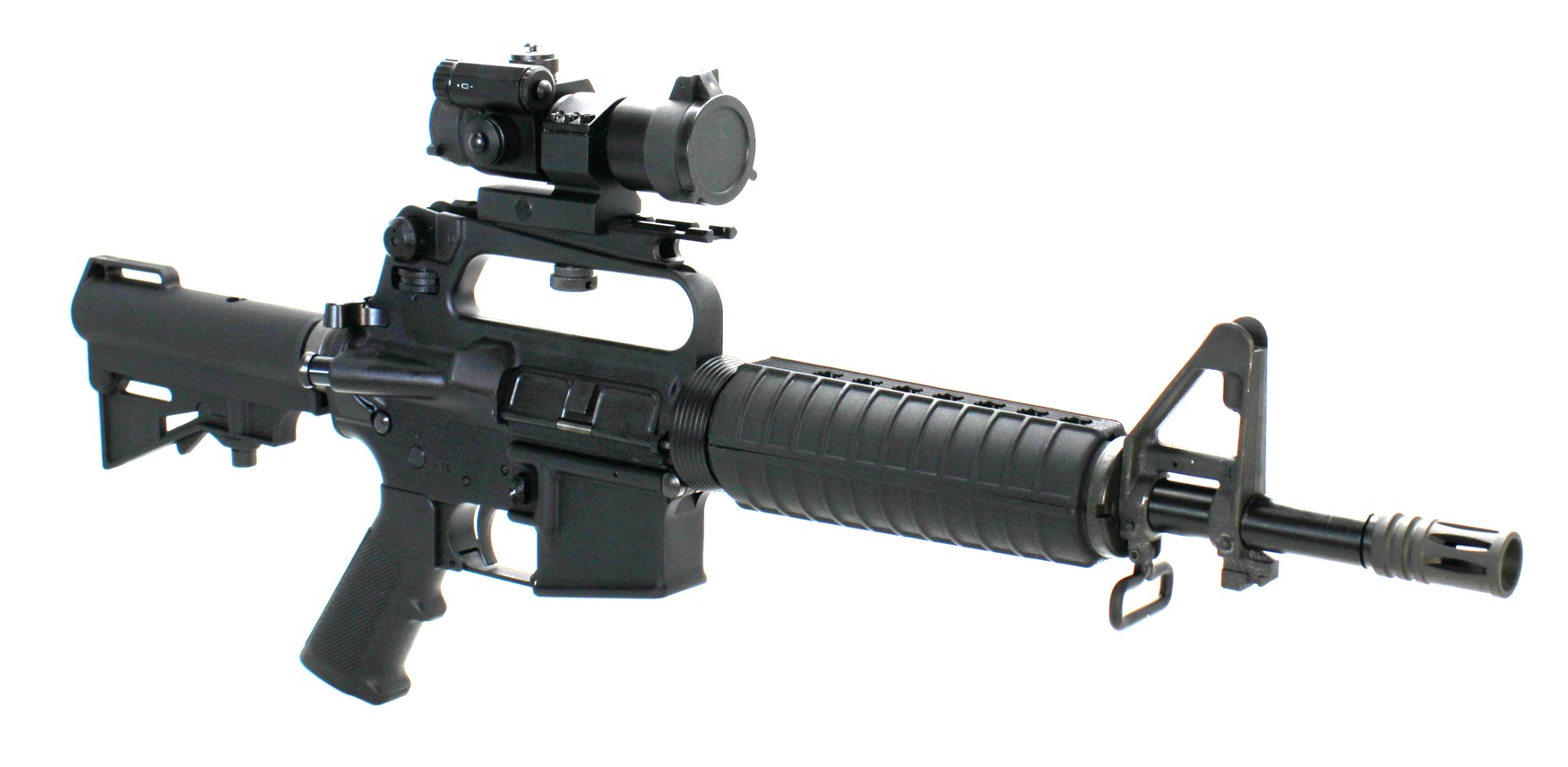 Konza Guns Commando A2 5.56 11.5" FSB With Carry Handle Optics Package