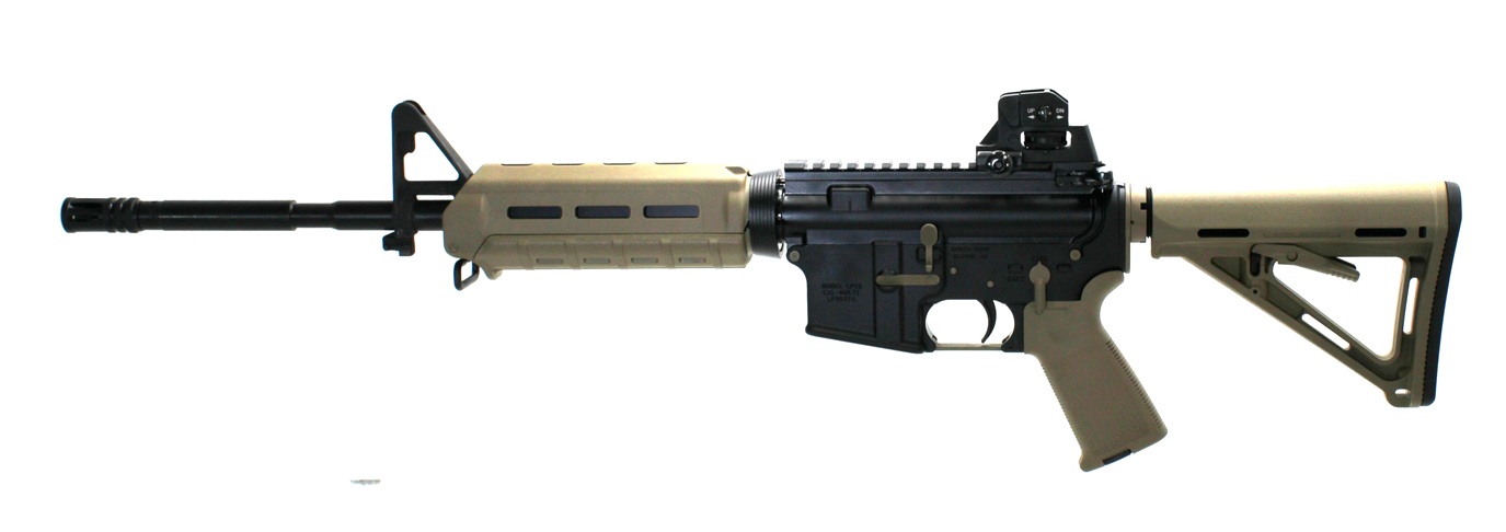 Konza Sentinel 5.56 16" Carbine With Detachable Rear Sight Magpul FDE - Image 2
